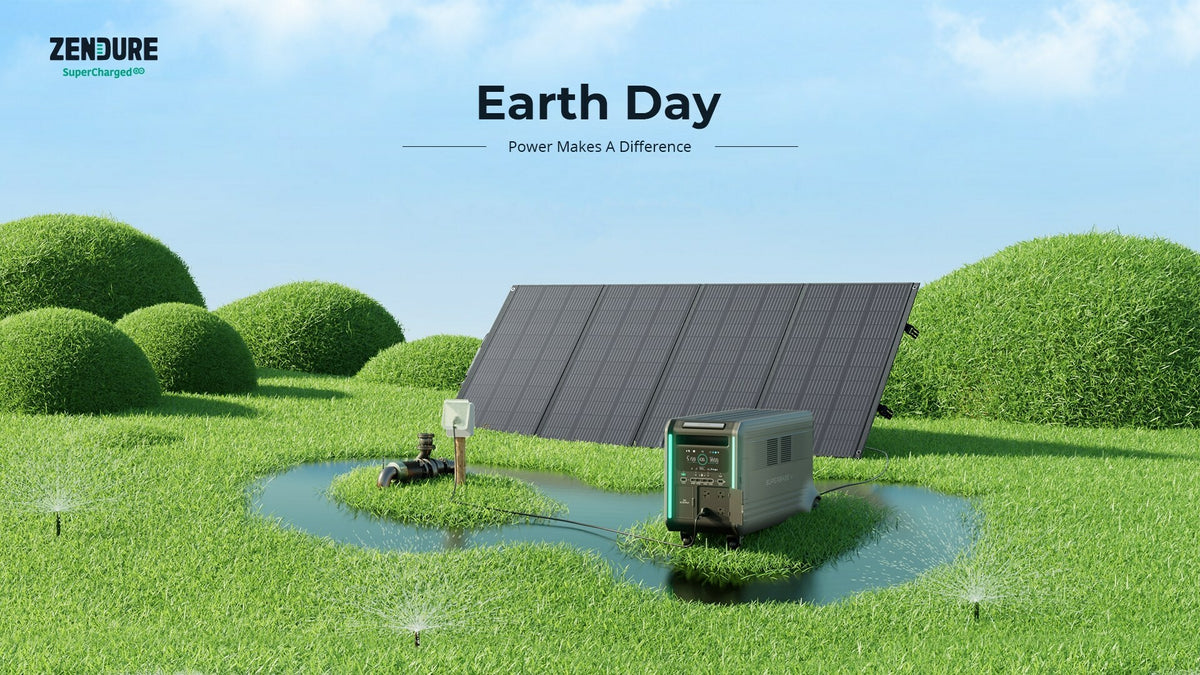 Reduce Your Global Footprint With Solar Energy This Earth Day – Zendure