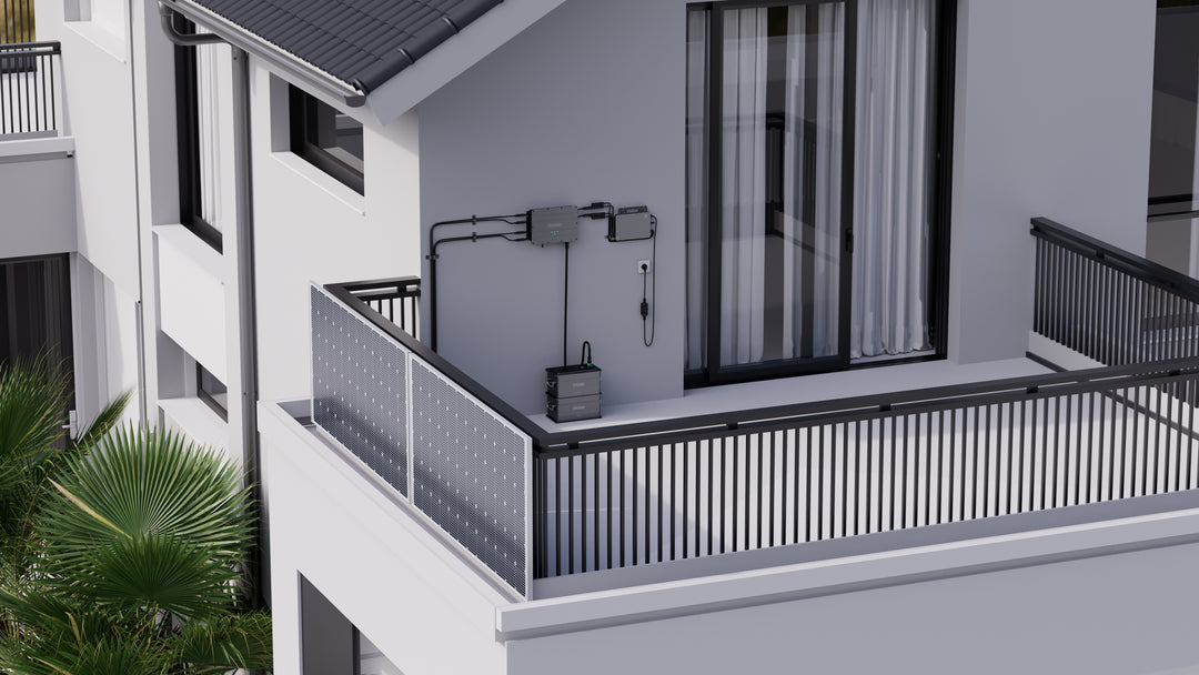 What's balcony solar storage system?