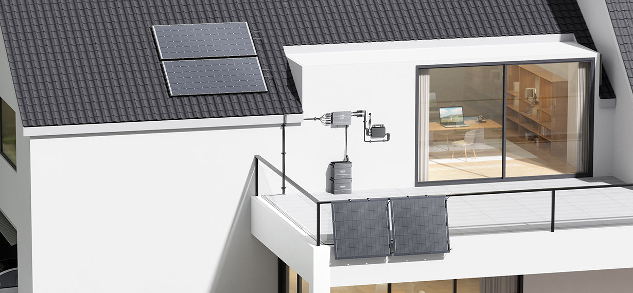Zendure SolarFlow Hub scenarios balcony