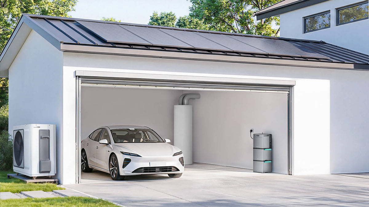 SolarFlow 2400 AC+ з тепловим насосом та EV