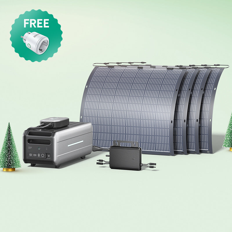Zendure Satellite Battery Balcony Power Plant Set