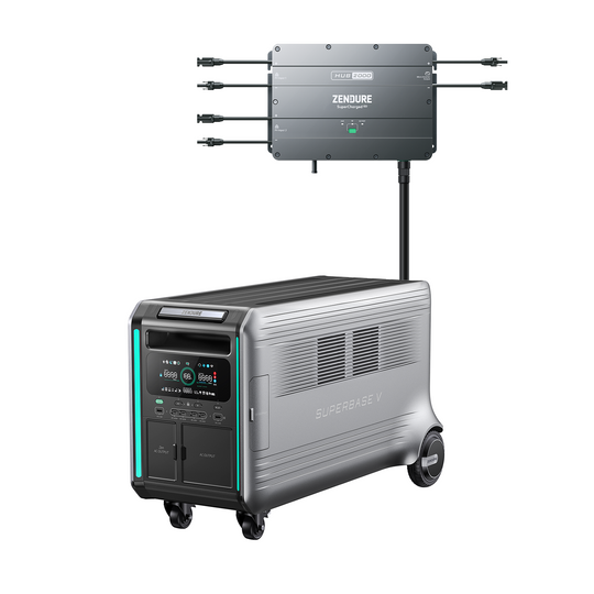 Hub 2000 + SuperBase V Plug and Play Solar System