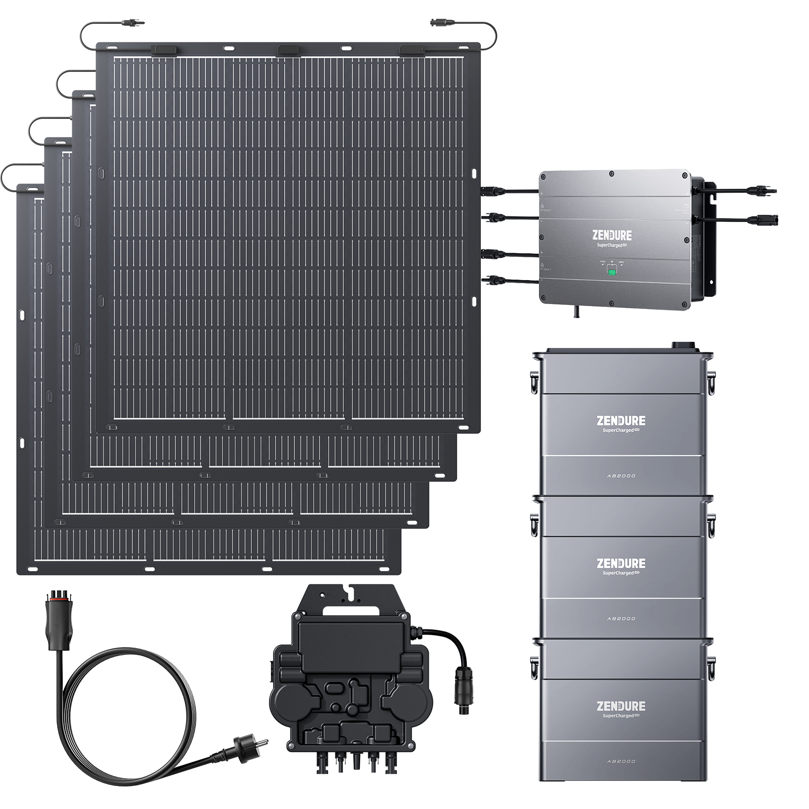 SolarFlow Balcony Power Plant Set