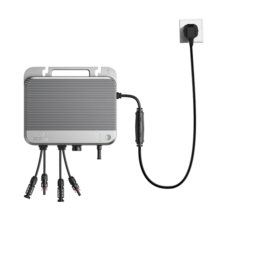 Zendure SolarFlow 800 avec son c&acirc;ble &eacute;lectrique